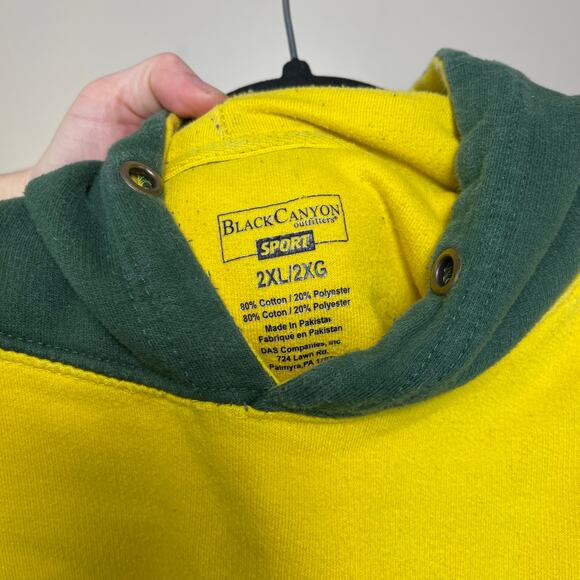 Men's 2x NFL Green Bay Packers Pullover Hoodie - Picture 3 of 3